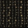 Светодиодная гирлянда для дома Золотая Сказка Занавес 306 LED 18 нитей 3х2 м 220V 591334 (1) (87157)