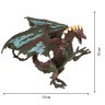 Драконы и динозавры для детей серии "Мир драконов" (6 драконов игрушек, 2 аксессуара в наборе с фигурками) (MM207-005)