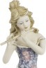 Статуэтка декоративная "девушка с флейтой" 15*15 см. высота=37 см. S.V. (282-101)