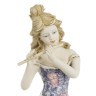 Статуэтка декоративная "девушка с флейтой" 15*15 см. высота=37 см. S.V. (282-101)