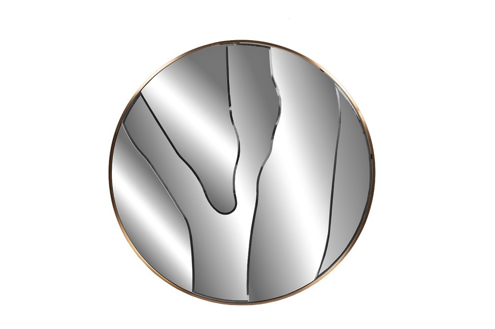 Зеркало круглое с рисунком d100*3см (TT-00012995)