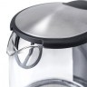 Чайник KITFORT КТ-619 1,7 л 2200 Вт закр нагр элемент стекло серебристый 454879 (1) (93988)