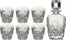 Набор для виски из 7 пр. "энигма": штоф+6 стаканов 750/300 мл. высота=22/9 см. RCR (305-581)