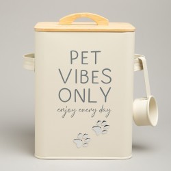 Банка agness для хранения корма с мерной ложкой, 18х15,5х23 см, 6,3л Agness (790-395)