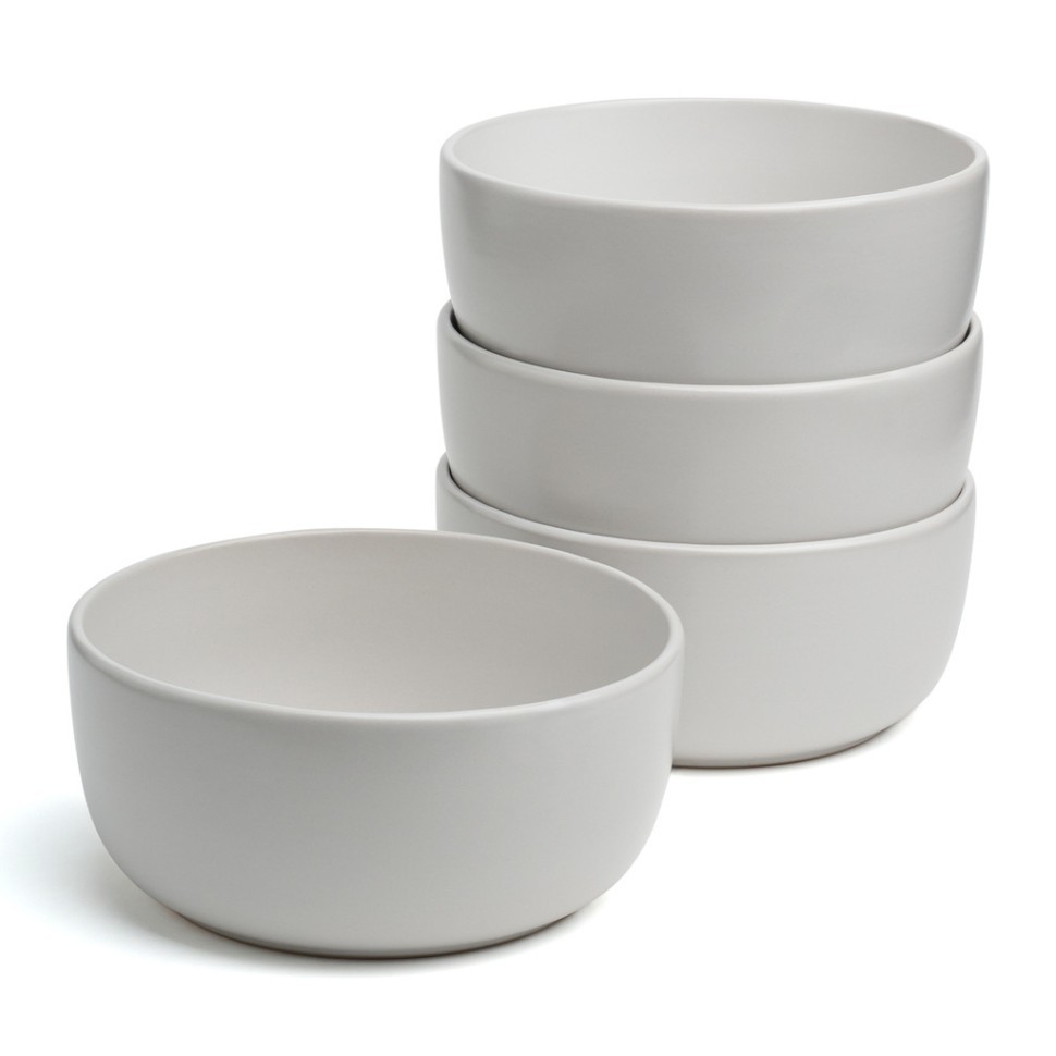 Набор салатников bronco "choice white" 15 см 4шт Bronco (191-359-1)