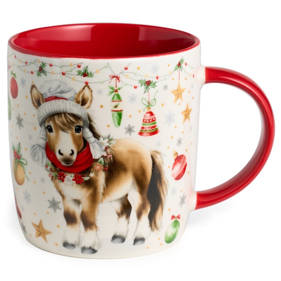 Кружка lefard  "pony winter story" 355 мл Lefard (580-104)