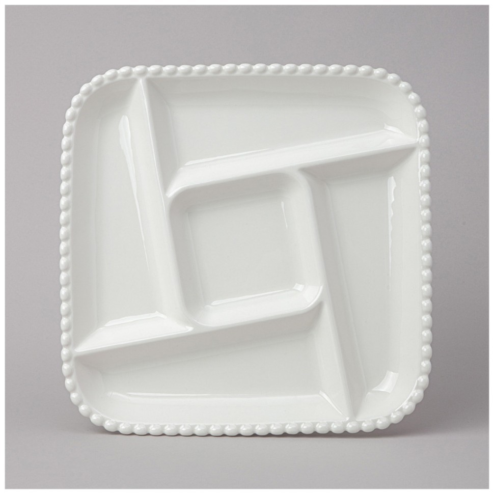 Менажница lefard "pearl" 5 секций квадратная 26,5*3 см Lefard (761-095)