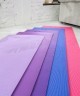 Коврик для йоги и фитнеса FM-101, PVC, 173x61x0,6 см, розовый (1005319)