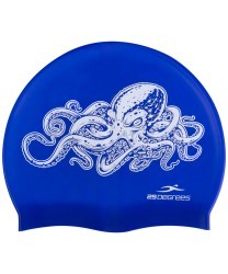 Шапочка для плавания Octopus Navy, силикон, детский (1435855)