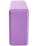 Блок для йоги YB-200 EVA, фиолетовый пастель (1007341)