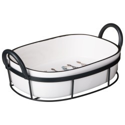 Форма на метал.подставке lefard "family farm" 30*19*9,5 cm 1800 мл LEFARD (263-1419)