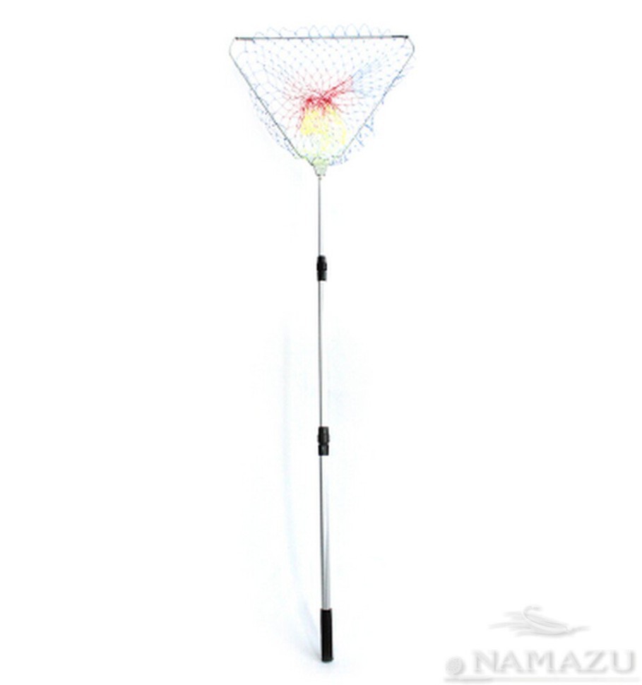 Подсачек складной телескопический Namazu треугольный 40х150 см леска N-YL40-150 (62465)