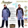 Зимний костюм для рыбалки Canadian Camper Denwer Pro Black/Gray M(44-46), 170/176 4630049512620 (92156)