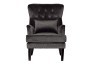 Кресло с подушкой велюр серый 77*92*105см - TT-00000102