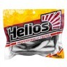 Виброхвост Helios Chubby 3,55"/9 см, цвет Black & Pearl 5 шт HS-4-028 (77575)