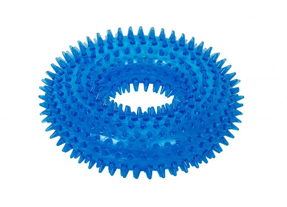 Игрушка для собаки Marli Кольцо с шипами и пищалкой 12,5 см (83549)