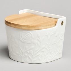 Банка для соли с дер.крышкой lefard "meadow" 11,5*11*9,5 см 450 мл Lefard (587-239)