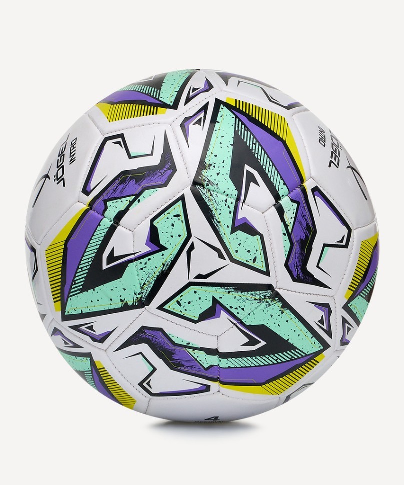 Мяч футбольный JOGEL Intro №4, белый (2119110)