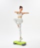 БЕЗ УПАКОВКИ Степ-платформа фиксирующаяся STARFIT SP-103 65х26х15 см, 2-х уровневая, лаймовый (2134156)