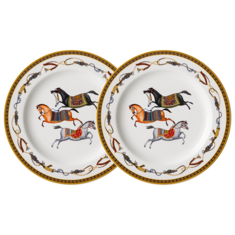 Набор тарелок закусочных lefard "passage" 2 шт. 20 см Lefard (760-865)