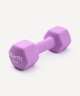 Гантель неопреновая DB-201 4 кг, фиолетовый пастель (2103520)