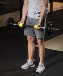 БЕЗ УПАКОВКИ Расширители хвата STARFIT BB-111, d=25 мм, сферические, ярко-зеленый, 2 шт (2101924)