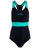 Купальник для плавания 25DEGREES Triumph Black/Green, полиамид (1436275)