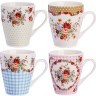 Кружка 340мл Цветы (мин. 4шт)LR (25977)
