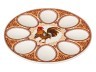 Тарелка для яиц "петух" диаметр=20 см. Lefard (388-470)
