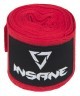 Бинт боксеркий INSANE CRUSHER, хлопок, красный, 2,5 м (2114216)