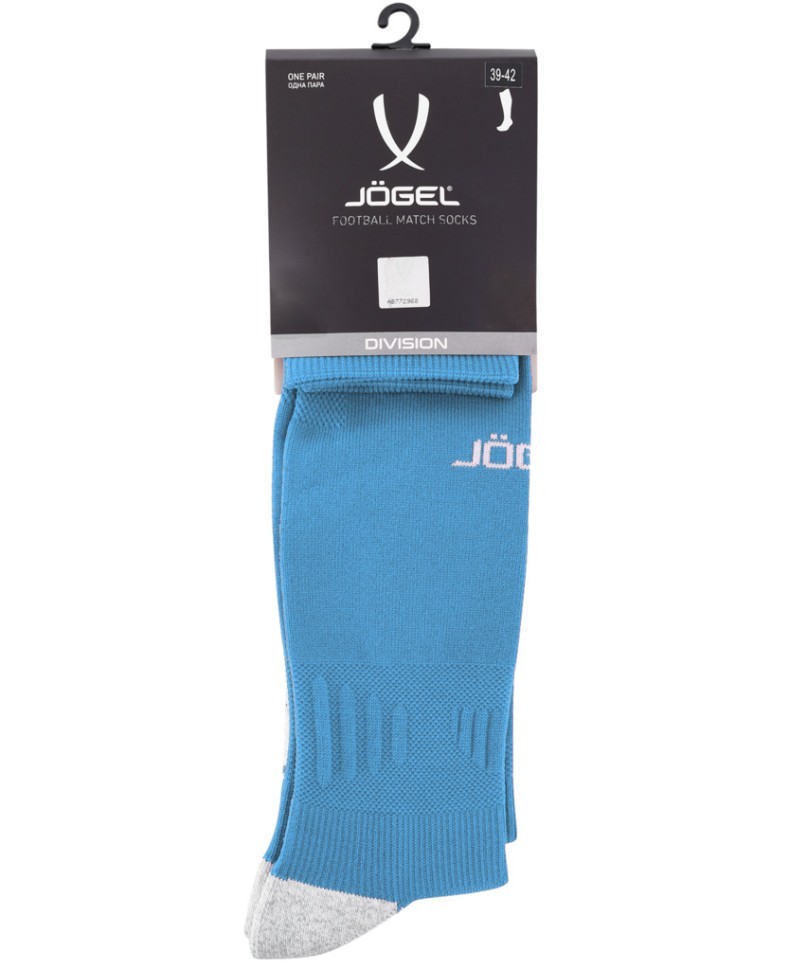 Гетры футбольные JOGEL Match Socks, голубой (2105600)