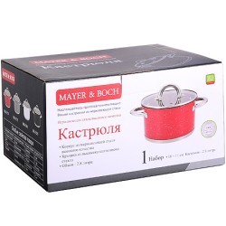 Кастрюля с крышкой 18 см 2,8 л Mayer&Boch (31285)