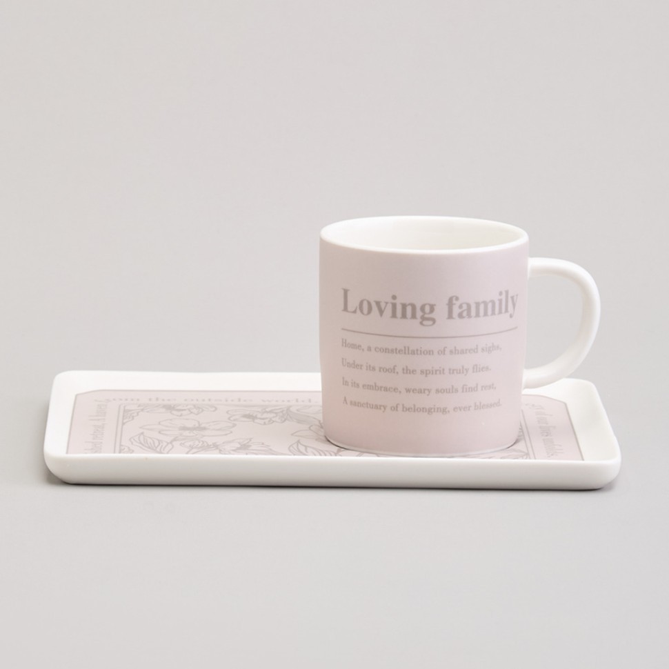 Чайный набор lefard 210mл "loving family" на 1 персону Lefard (756-483)