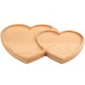 Менажница сердце 33*22 бук (40396772)