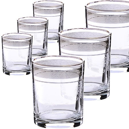 Набор 6 стаканов д/виски Нежность (TL34-405)