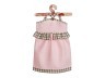 Полотенце-платье для рук "амели" вафля /х/б,100%,персиковая Текстильный Мир (850-556)
