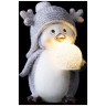 Фигурка "пингвиненок" 14*12,5*18 см. с led-подсветкой Lefard (248-037)
