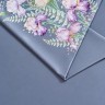 Кпб, евро, "irises" серый, сатин, хлопок 100%, подод.200х220-1шт, пр.240х240-1шт, нав.50х70-2шт Lefard (989-001-14)