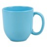 Кружка керамическая 340мл волна ГОЛУБОЙ (KPRI10-BL)