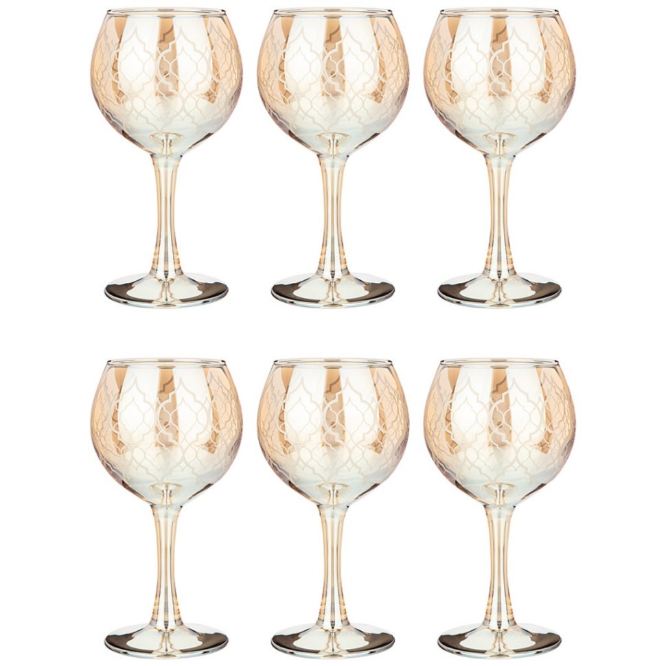 Набор бокалов из 6 шт "бакарра мед" 280 мл Lefard (194-624)