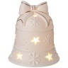 Фигурка "колокольчик" с led-подсветкой 8,5*8,5*9,9 см Lefard (146-2127)