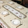 Скатерть 175х300 cm прямоугольная, "щелкунчик" цвет: бежевый,  полиэстер 100% Lefard (986-002-17)