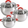 Набор посуды 6пр 2+2,8+4 л Mayer&Boch (30993)