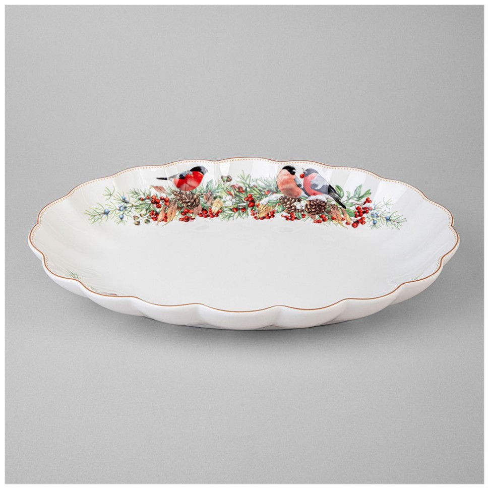 Блюдо lefard "морозко" 36х26,5х5 см Lefard (85-2052)