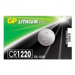 Батарейка литиевая GP Lithium CR1220 1 шт CR1220RA-7C5 (76382)