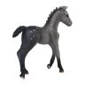 Фигурки животных серии "Мир лошадей": Лошадь и жеребенок, наездница, ограждение (набор из 5 предметов) (MM214-342)