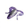 Лягушка Helios Frog 2,56"/6,5 см, цвет Silver Sparkles & Fio 7 шт HS-21-036 (77981)