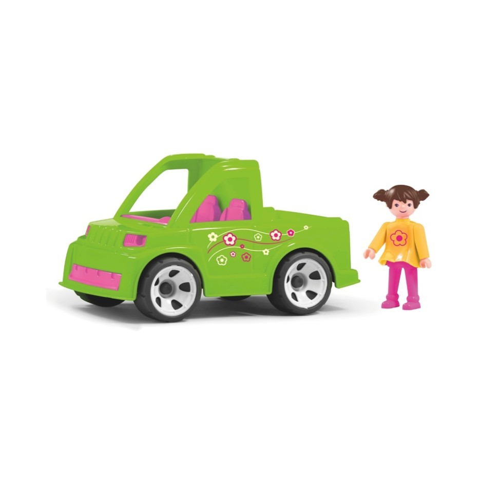 Автомобиль службы озеленения с водителем игрушка 17 см (33216EF-CH)