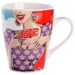 Кружка 340мл Beauty Woman Girl LR (9-31229-3)