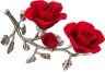 Изделие декоративное "роза" 16*10*8 см NAPOLEON (303-010)